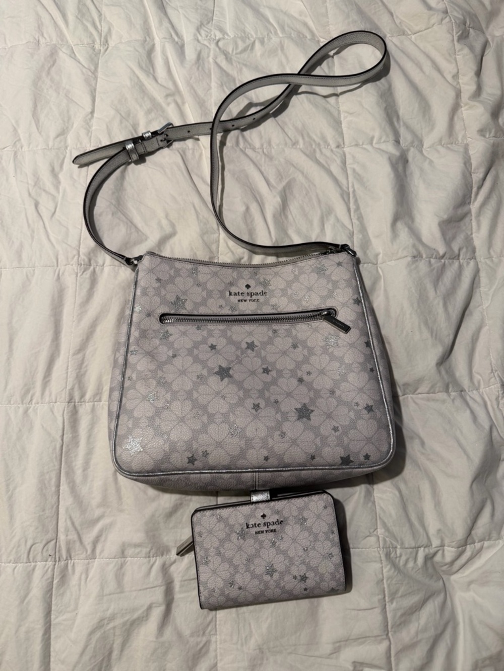 Kate Spade New York Spade Flower Star  with matching wallet